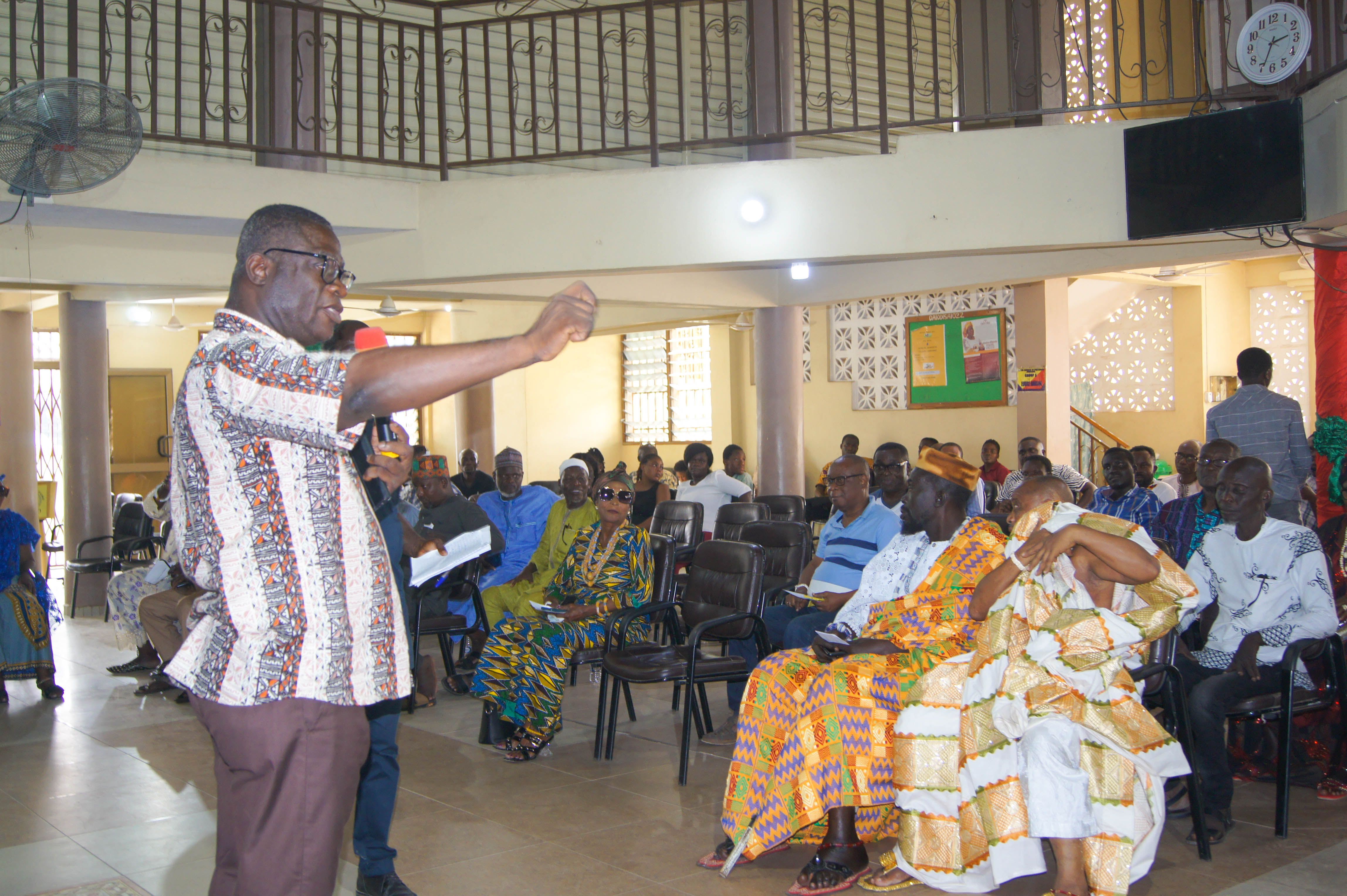 TOWN HALL MEETING AT THE CHURCH OF PENTECOST ,SAKAMAN ENGLISH ASSEMBLY