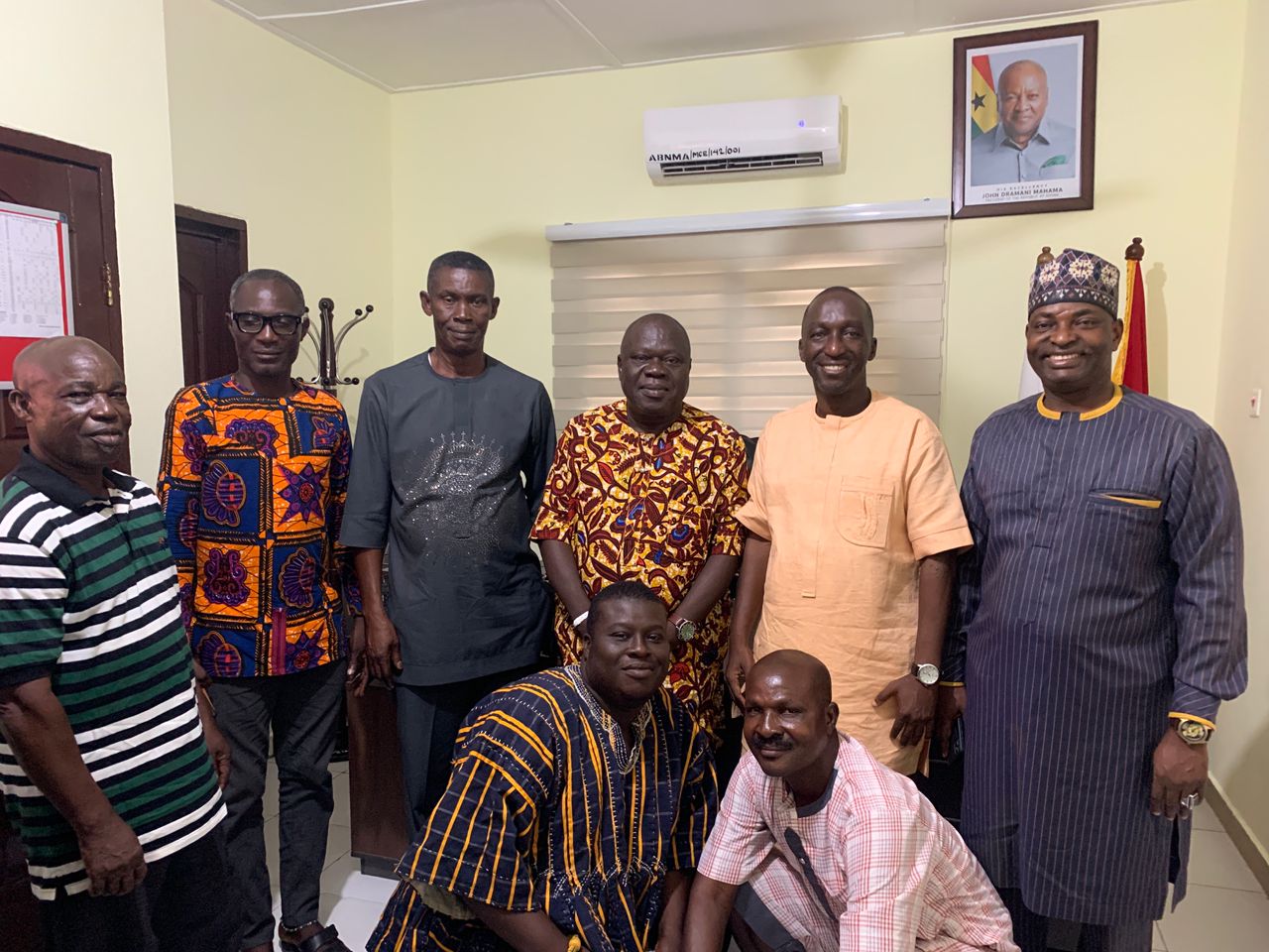 KWASHIEMAN TRADITIONAL RULERS VISITS AbNMA MCE