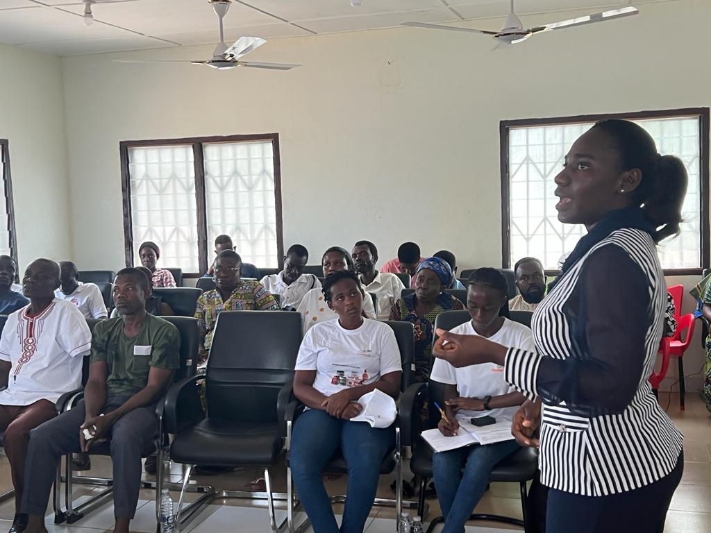 SENSITIZATION ON GHANA ENTERPRISE AGENCY (GEA) BY BUSINESS ADVISORY CENTER OFFICER