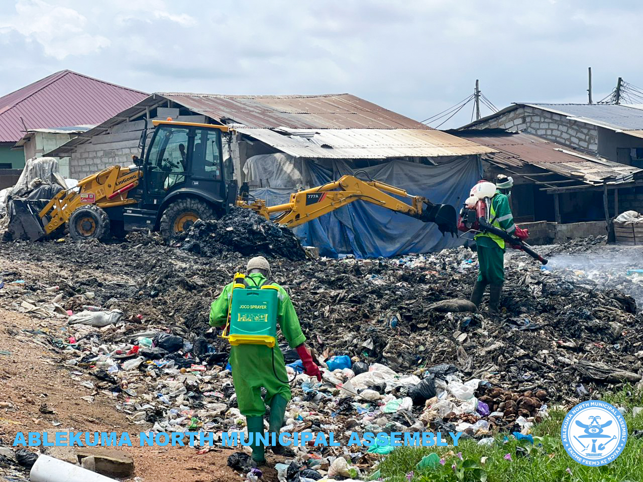 NATIONAL SANITATION DAY - MASSIVE CLEANUP EXERCISE AT MALLAM MARKET (DAY 2)