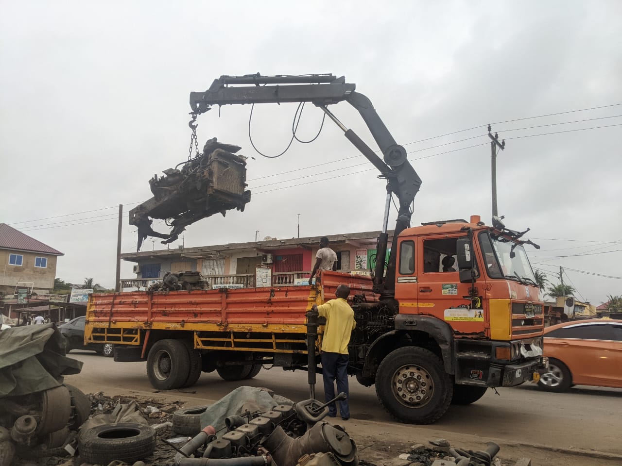 Ablekuma North Assembly embarks on decongestion exercise at Darkuman-Kokompe