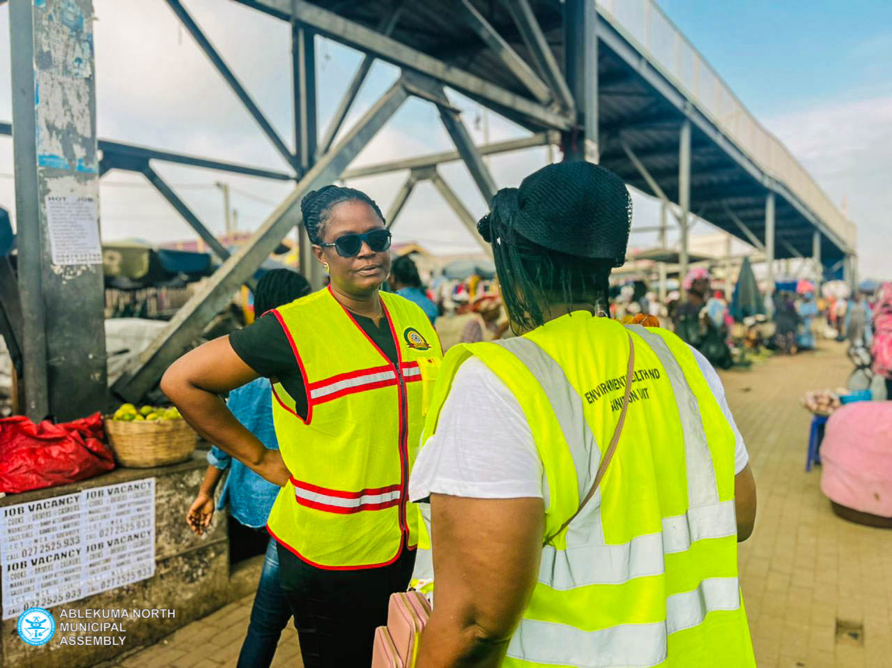 THE ABLEKUMA NORTH MUNICIPAL ENVIRONMENTAL HEALTH DIRECTORATE HAS EMBARKED ON A MASSIVE INSPECTION OF SANITARY CONDITIONS
