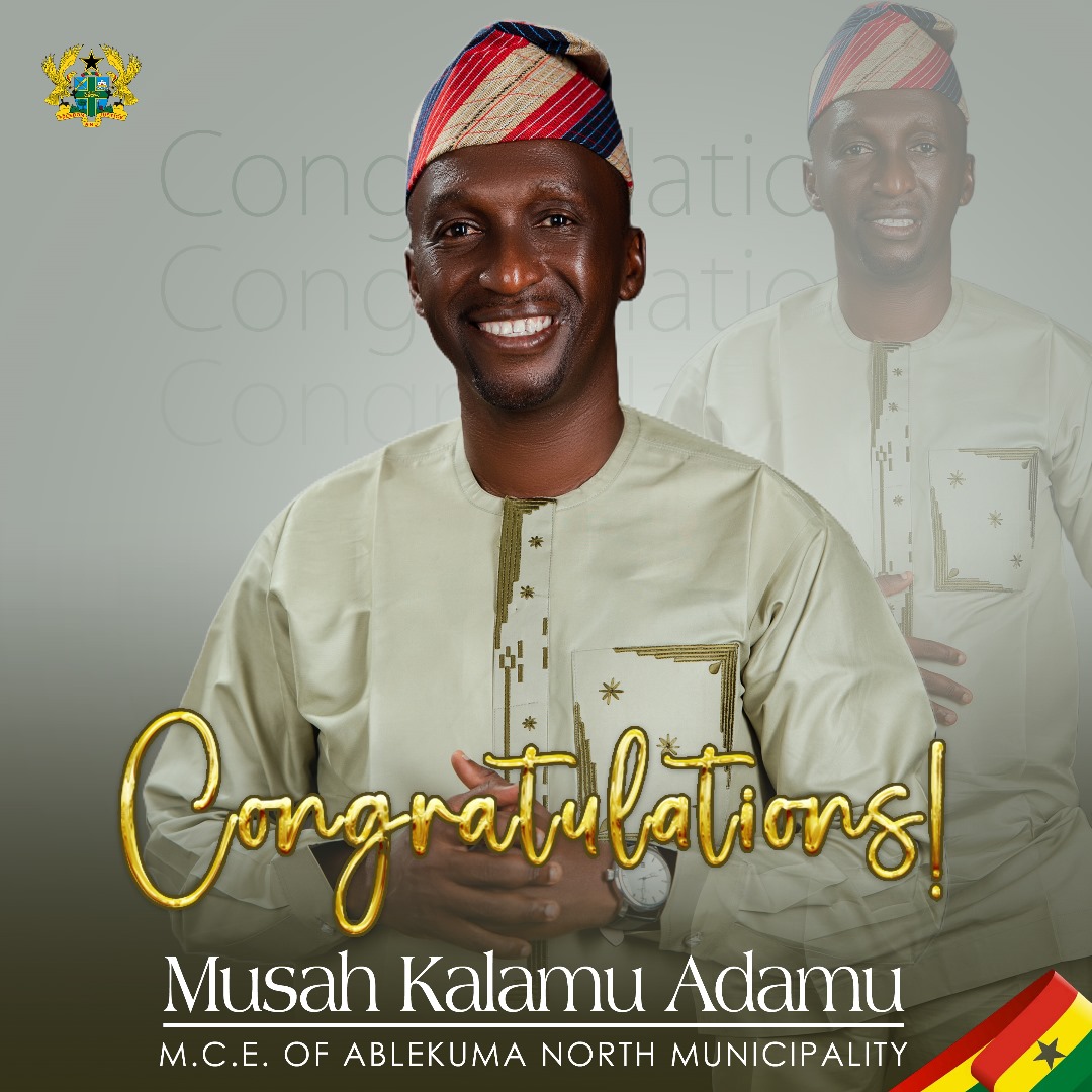 CONGRATULATIONS HON. MCE.